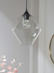 Glass Diamond Pendant
