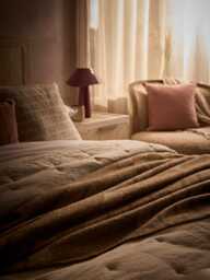 Tova Limewashed Bedside Table - thumbnail 4