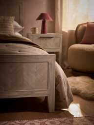 Tova Limewashed Bedside Table - thumbnail 5