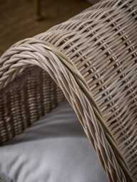 Round Rattan Pet House - Small - thumbnail 2