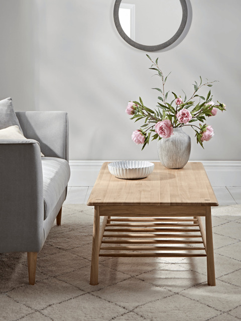 Bergen Oak Coffee Table - Natural - image 1