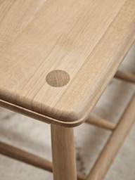 Bergen Oak Coffee Table - Natural - thumbnail 4
