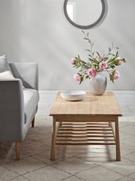 Bergen Oak Coffee Table - Natural - thumbnail 1