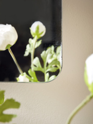 Brass Portrait Mirror - Large - thumbnail 3
