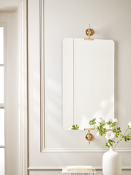 Brass Portrait Mirror - Large - thumbnail 4