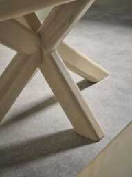 Edvin Rectangle Dining Table - 6 Seater - thumbnail 5