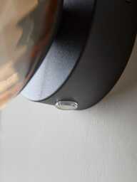 Amber Spiral Glass Wall Light - thumbnail 5