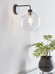 Glass Globe Wall Light - thumbnail 4