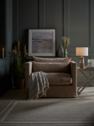 Agna Border Rug - Natural - thumbnail 5