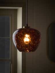 Tortoiseshell Glass Pendant - thumbnail 2