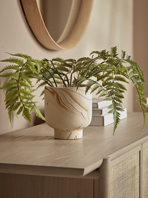 Marbled Terracotta Planter - image 1