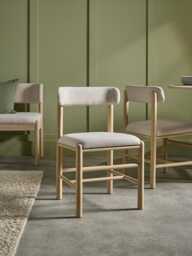 Aalborg Upholstered Dining Chair - Set of 2 - thumbnail 1