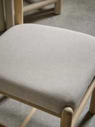 Aalborg Upholstered Dining Chair - Set of 2 - thumbnail 3