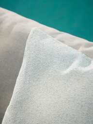 Lichenloft Outdoor Cushion - Blue Mint - thumbnail 2