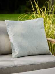Lichenloft Outdoor Cushion - Blue Mint - thumbnail 1