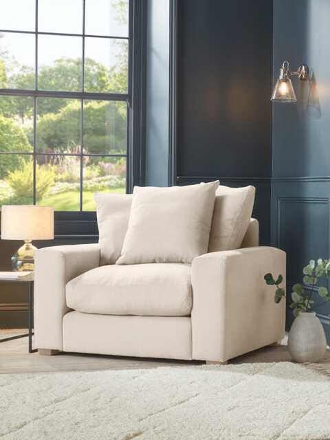Lyon Loveseat - Laurel Opulent Cotton Velvet - image 1