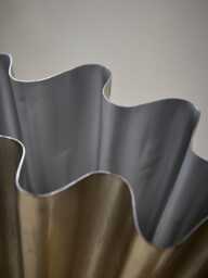 Statement Fluted Display Vase - Steel Finish - thumbnail 3