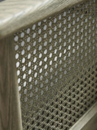 Aged Wicker Occasional Chair - thumbnail 3