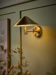 Brushed Brass LED Wall Light - thumbnail 2