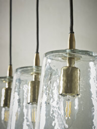 Three Tapered Glass Pendants - thumbnail 4