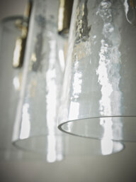 Three Tapered Glass Pendants - thumbnail 3