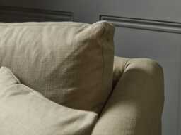 Silves Love Seat - Barley Cotton Stripe - thumbnail 5
