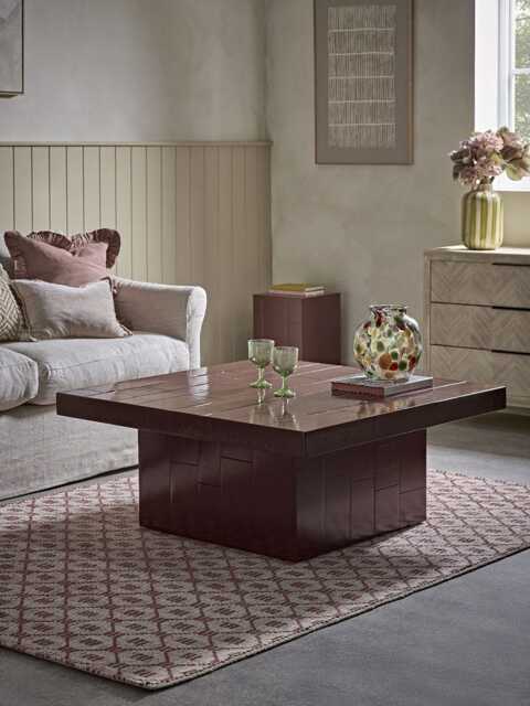 Tiled Coffee Table - Cherry - image 1