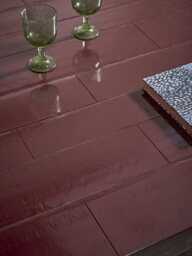 Tiled Coffee Table - Cherry - thumbnail 4