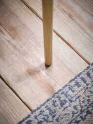 Marble & Textured Brass Console Table - thumbnail 5