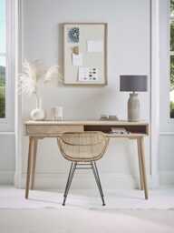 Chevron Oak Desk