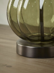 Green Glass Table Lamp - thumbnail 5