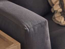 Palma Love Seat - Natural Luxury Linen - thumbnail 4