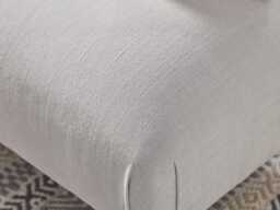 Kiruna Ottoman - Mink Grey Opulent Cotton Velvet - thumbnail 5