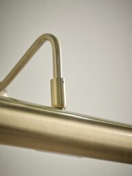 Curved Brass Picture Light - thumbnail 3