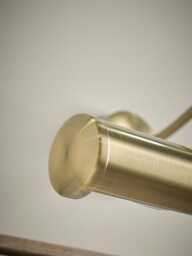 Curved Brass Picture Light - thumbnail 5