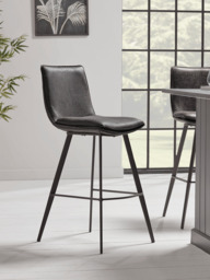 Two Williamsburg High Stools - Carbon - thumbnail 1