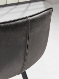 Two Williamsburg High Stools - Carbon - thumbnail 5