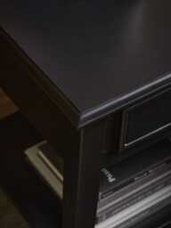 Camille Bedside Table - Black - thumbnail 4