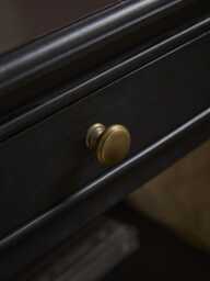 Camille Bedside Table - Black - thumbnail 2