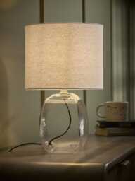 Glass Squoval Table Lamp - thumbnail 2