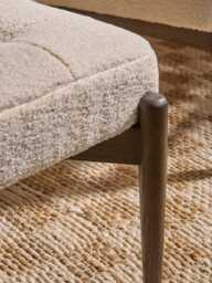 Mid Century Teddy Footstool - Natural - thumbnail 4
