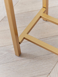 Slim Mirrored Console Table - thumbnail 4