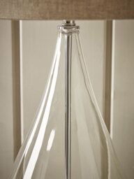 Glass Teardrop Table Lamp - thumbnail 4
