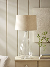 Glass Teardrop Table Lamp - thumbnail 1