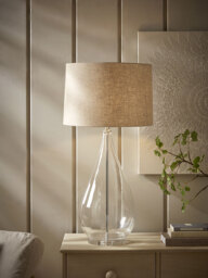 Glass Teardrop Table Lamp - thumbnail 2