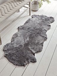 Shorthaired Graphite Sheepskin - Double