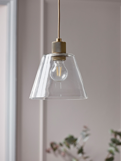 Glass Tapered Pendant - image 1