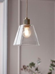 Glass Tapered Pendant - thumbnail 2