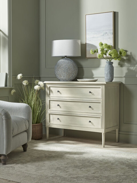 Tally Chest Of Drawers - White - image 1