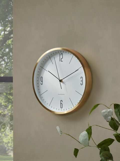 Golden Framed Clock - image 1